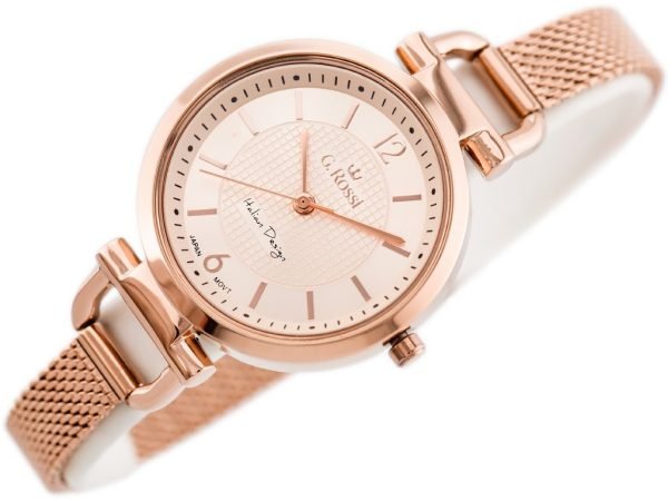 LAIKRODIS G. ROSSI - LESTI - 3652B (zg772f) - rose gold + BOX - Image 2