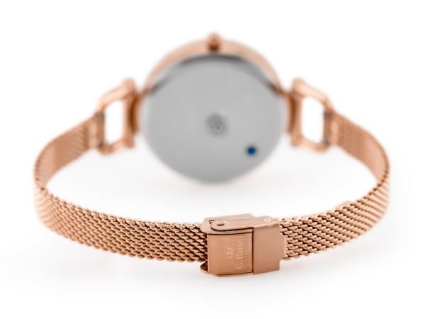 LAIKRODIS G. ROSSI - LESTI - 3652B (zg772f) - rose gold + BOX - Image 4