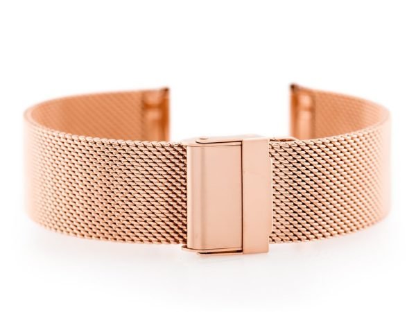 Apyrankė Pacific M6 - siatka HQ - rosegold 18mm