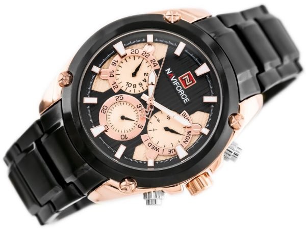 NAVIFORCE - NF9113 (zn078c) - black/rosegold + box - Image 2