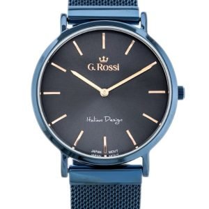 LAIKRODIS G. ROSSI - 10771B-6F3 (zg717h) + BOX