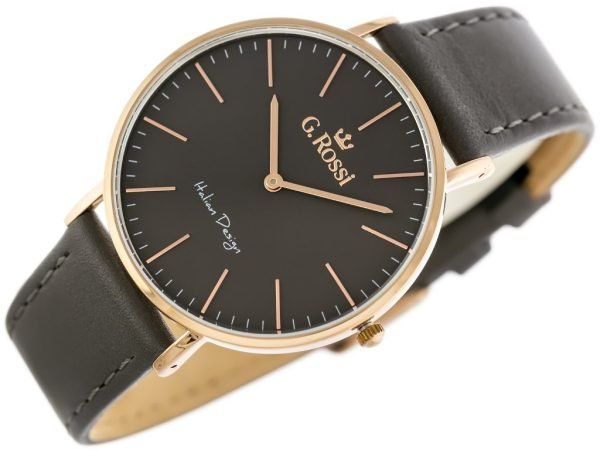 LAIKRODIS G. ROSSI - 11014A7-1B3 (zg834j) + BOX - Image 2