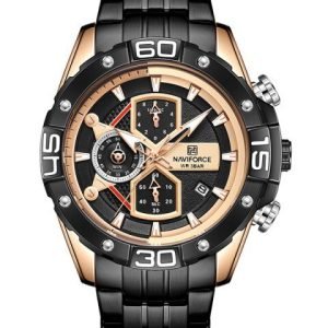 VYRIŠKAS LAIKRODIS NAVIFORCE NF8018 - CHRONOGRAPH (zn122c) + BOX