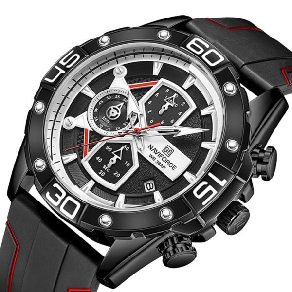 VYRIŠKAS LAIKRODIS NAVIFORCE NF8018T - CHRONOGRAPH (zn123b) + BOX - Image 2