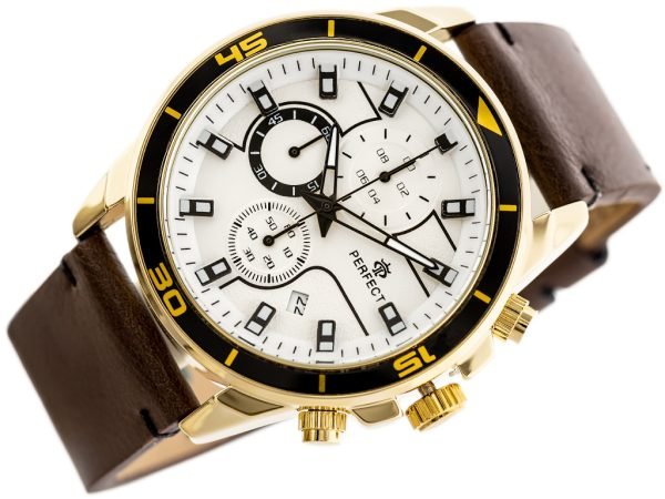 VYRIŠKAS LAIKRODIS PERFECT CH02L - CHRONOGRAPH (zp351b) + BOX - Image 2