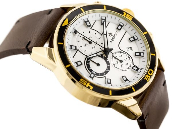 VYRIŠKAS LAIKRODIS PERFECT CH02L - CHRONOGRAPH (zp351b) + BOX - Image 3