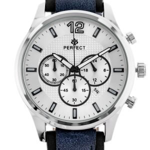 VYRIŠKAS LAIKRODIS PERFECT CH01L - CHRONOGRAPH (zp354b) + BOX