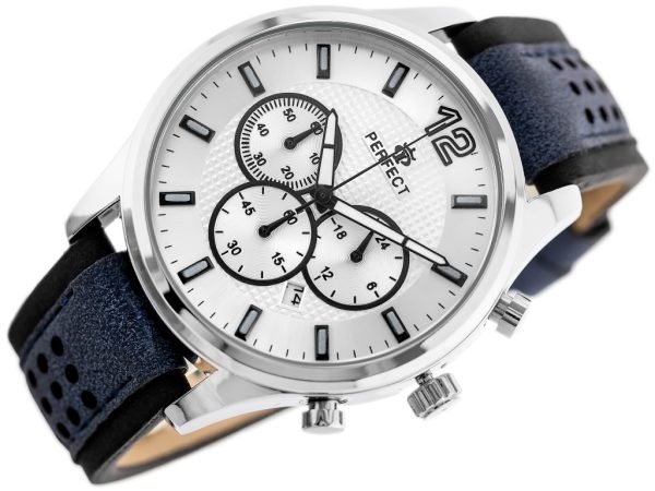VYRIŠKAS LAIKRODIS PERFECT CH01L - CHRONOGRAPH (zp354b) + BOX - Image 2