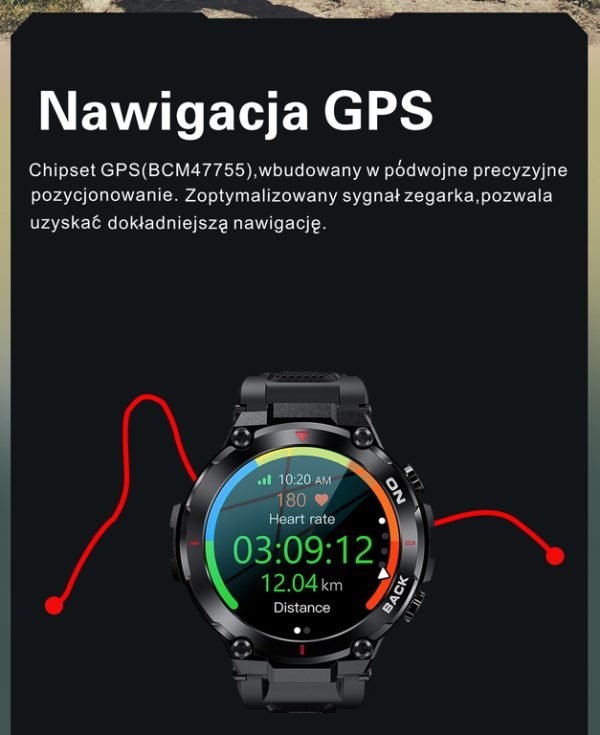 VYRIŠKAS IŠMANUSIS LAIKRODIS  GRAVITY GT8-2 - GPS (sg017b) - Image 7
