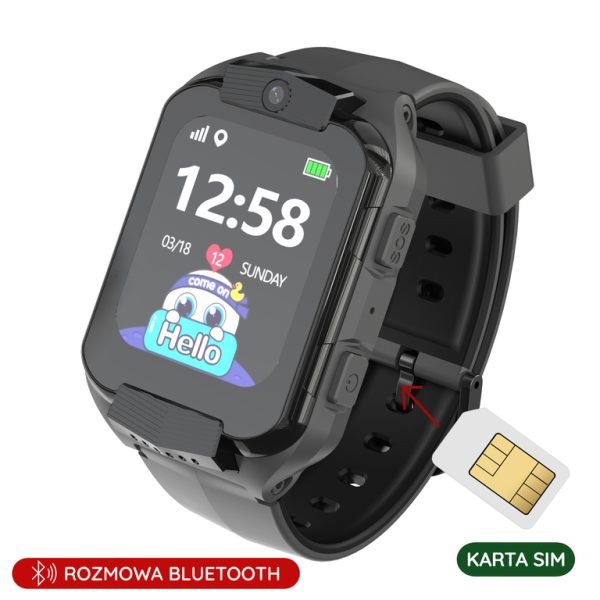 VAIKIŠKAS IŠMANUSIS LAIKRODIS  PACIFIC 32-1 KIDS - black (sy028a) - Image 5