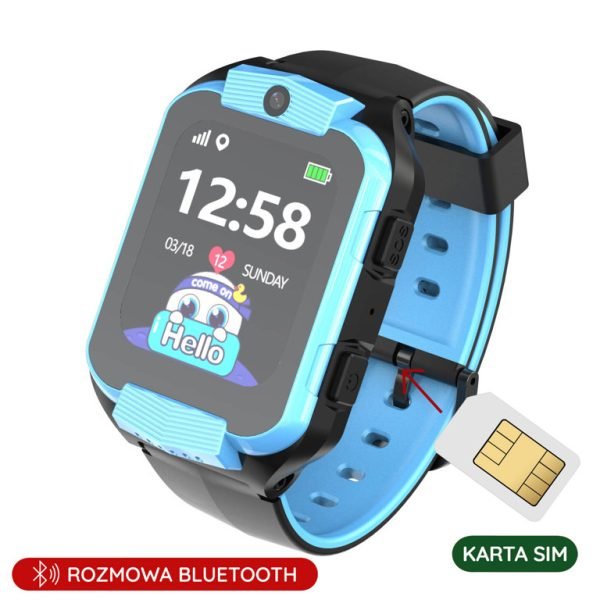 VAIKIŠKAS IŠMANUSIS LAIKRODIS  PACIFIC 32-2 KIDS - blue / black (sy028b) - Image 5