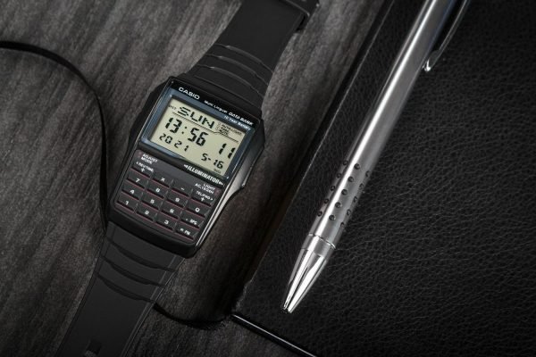 VYRIŠKAS LAIKRODIS CASIO VINTAGE DATABANK DBC-32-1A (zd162a) - Image 3
