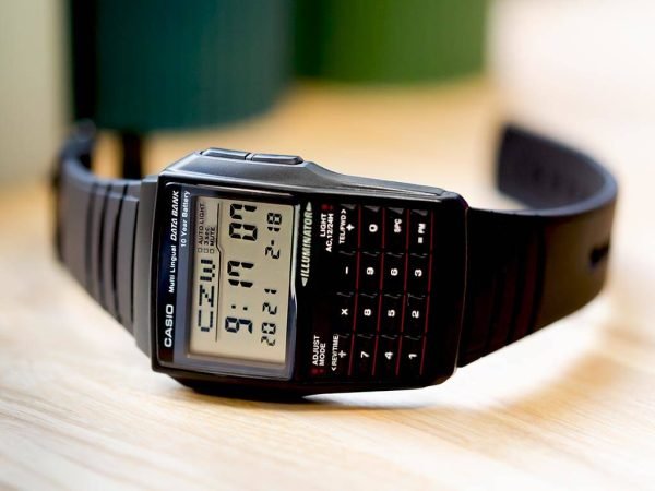 VYRIŠKAS LAIKRODIS CASIO VINTAGE DATABANK DBC-32-1A (zd162a) - Image 4