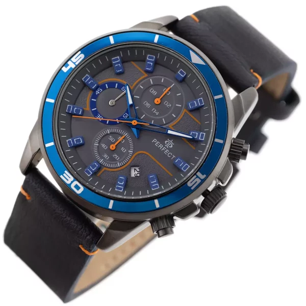 VYRIŠKAS LAIKRODIS PERFECT CH02L - CHRONOGRAPH (zp351j) + BOX - Image 2