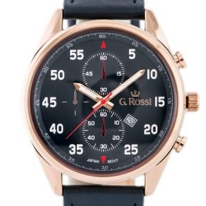 LAIKRODIS G. ROSSI - 7116A (zg215f) + BOX
