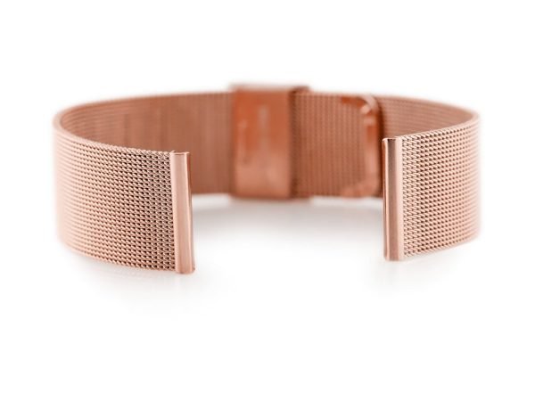 Apyrankė 301RG - siatka HQ - rosegold - 22mm - Image 2