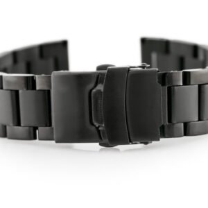 "Pacific Model 3" vientisa apyrankė - juoda 20 mm