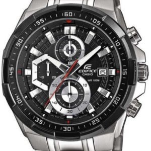 CASIO EDIFICE vyriškas laikrodis EFR-539D-1A - 10ATM (zd114a) + dėžutė