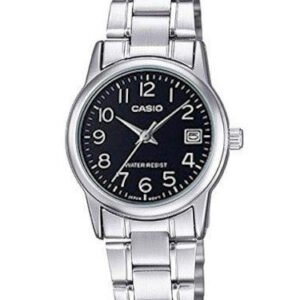 CASIO LTP-V002D-1BUDF moteriškas laikrodis (zd587b) + dėžutė