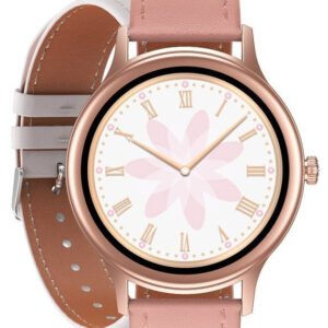 Moteriški SMARTWATCH PACIFIC 18-6 - Dvi juostos: rožinė / balta (sy015f)