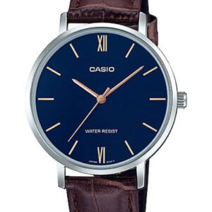 CASIO MOTERIŠKAS LAIKRODIS LTP-VT01L-2B + DĖŽUTĖ