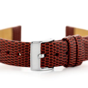 W107 odinis laikrodžio dirželis - raudonas/raudonas. 14 mm