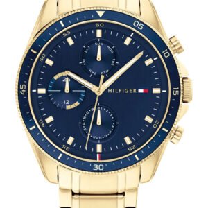 TOMMY HILFIGER PARKER vyriškas laikrodis 1791834 (zf052b) + dėžutė