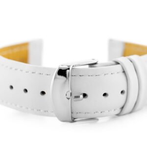 Odinis laikrodžio dirželis W83L - baltas - 20 mm