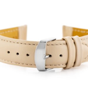 W83L odinis laikrodžio dirželis - smėlio spalvos - 22 mm