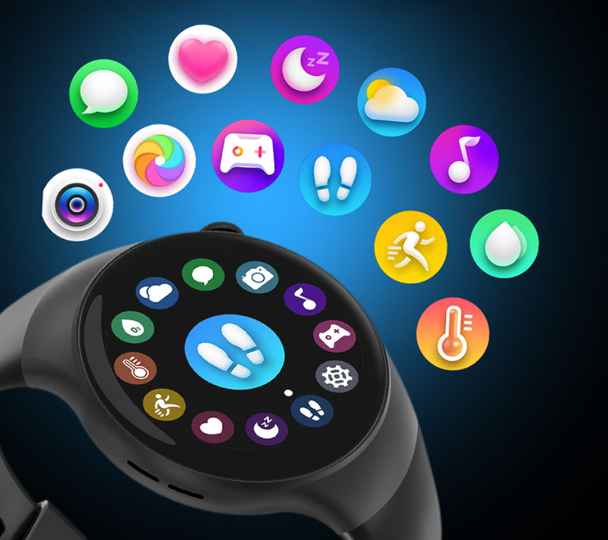 SMARTWATCH UNISEX Rubicon RNCE87 - skambučių atlikimas (sr031b) - Image 7