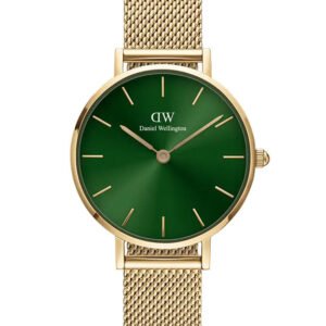 DANIEL WELLINGTON moteriškas laikrodis DW00100479 - PETITE EMERALD 28mm (zw501g)