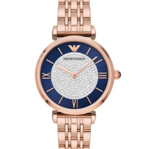 EMPORIO ARMANI AR11423 Moteriškas laikrodis - GIANNI T-BAR (zi511c)