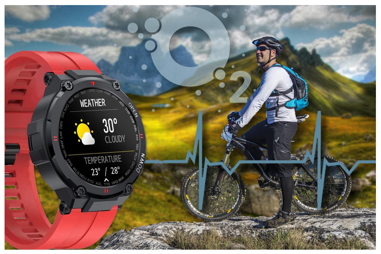 GRAVITY GT7-5 vyriškas išmanusis laikrodis - skambučiai (sg016e) - Image 7