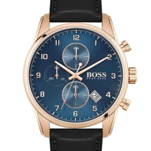 HUGO BOSS vyriškas laikrodis 1513783 - SKYMASTER (zh036a)