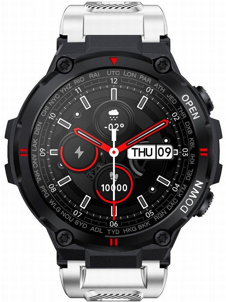 GRAVITY GT7-6 vyriškas išmanusis laikrodis - skambučiai (sg016f) - Image 3