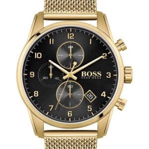 HUGO BOSS Vyriškas laikrodis 1513838 SKYMASTER (zh038b)