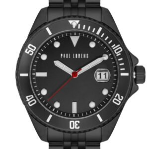 PAUL LORENS vyriškas laikrodis - PL13030B-1A5 (zg350c) + dėžutė