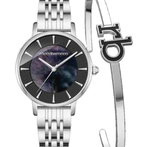 ROCCOBAROCCO BOXSET moteriškas laikrodis RB.4659L-05M(zo506e)