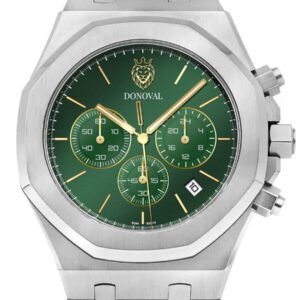 DONOVAL OTTO DL0014 - CHRONOGRAFAS + DĖŽUTĖ (zdo003d)