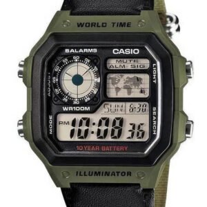 CASIO VYRIŠKAS LAIKRODIS AE-1200WHB-3B + DĖŽUTĖ