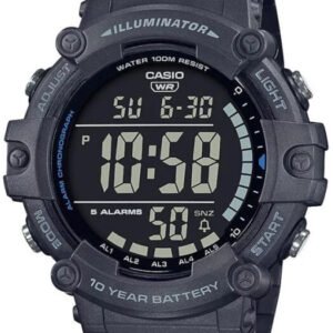 VYRIŠKAS LAIKRODIS CASIO SPORT ILLUMINATOR AE-1500WH-8B + DĖŽUTĖ
