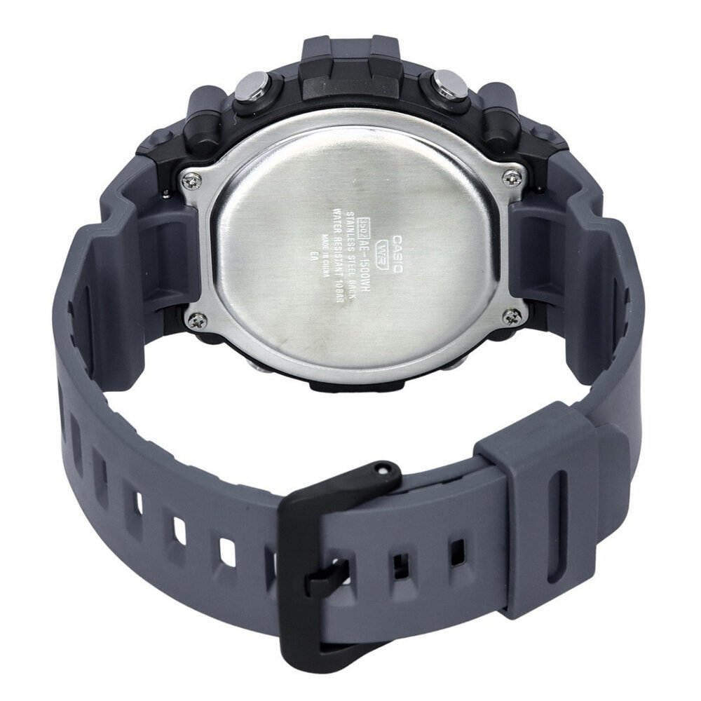 VYRIŠKAS LAIKRODIS CASIO SPORT ILLUMINATOR AE-1500WH-8B + DĖŽUTĖ - Image 4