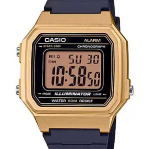 UNISEX CASIO W-217HM-9A LAIKRODIS + DĖŽUTĖ