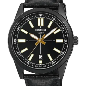 CASIO VYRIŠKAS LAIKRODIS MTP-VD02BL-1E + DĖŽUTĖ