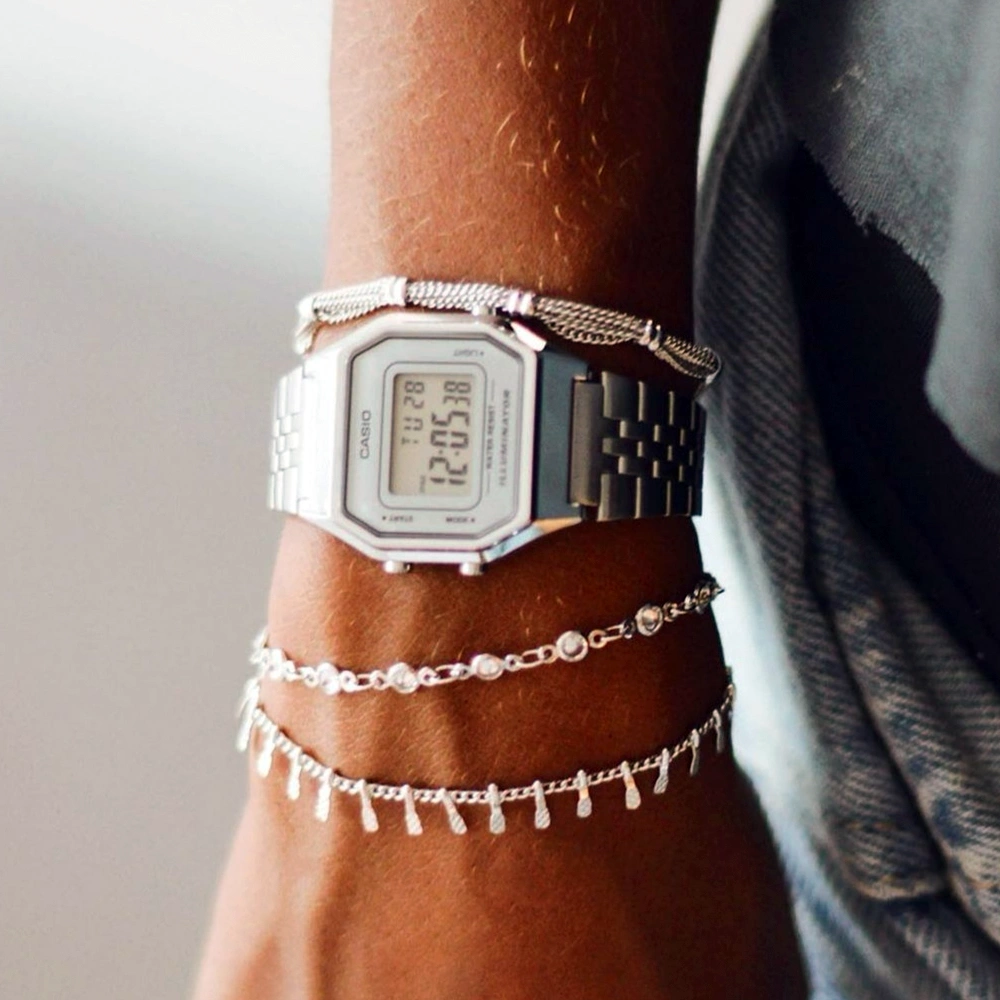 CASIO LA680WA-7 moteriškas laikrodis (zd631b) + dėžutė - Image 6