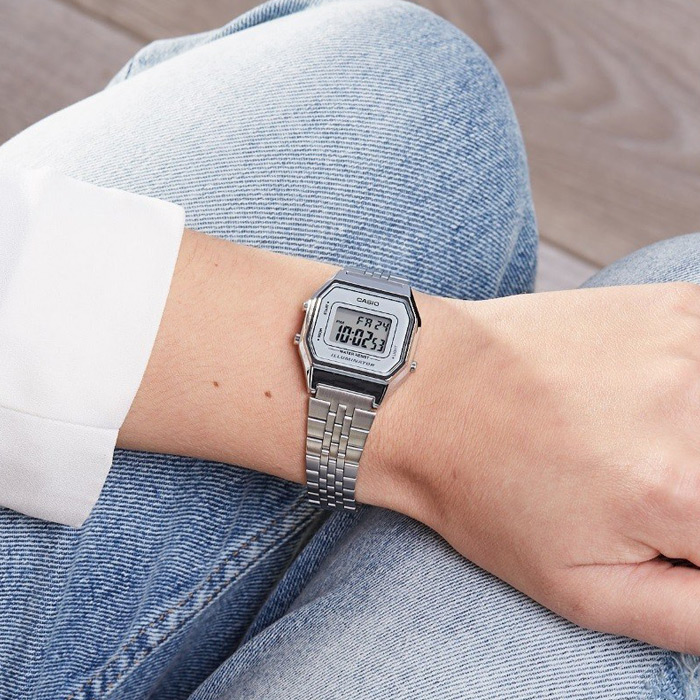 CASIO LA680WA-7 moteriškas laikrodis (zd631b) + dėžutė - Image 7