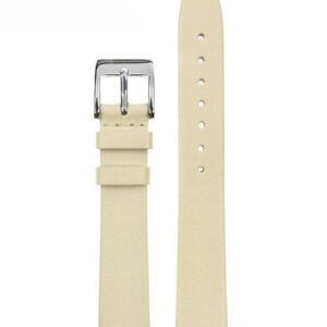 W104 odinis laikrodžio dirželis - smėlio spalvos - 18 mm