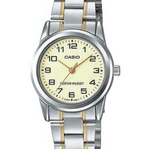 CASIO MOTERIŠKAS LAIKRODIS LTP-V001SG-9B + DĖŽUTĖ