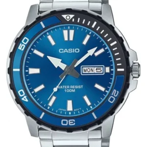 "Casio Collection" vyriškas laikrodis MTD-125D-2A1 + dėžutė