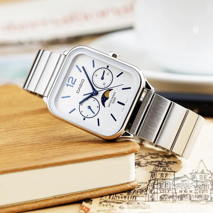 CASIO VYRIŠKAS LAIKRODIS MTP-M305D-7AVDF + DĖŽUTĖ - Image 5